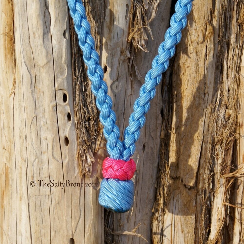 Handmade Braided Paracord Pencil Bosal/Bosalita - Picture 4 of 4